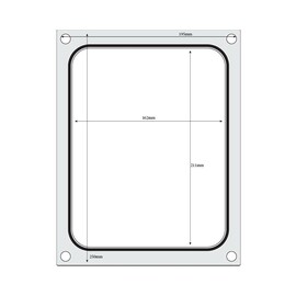 Matrize für Versiegelungsmaschine | ein Behälter (227x178 mm) Produktbild 2 S