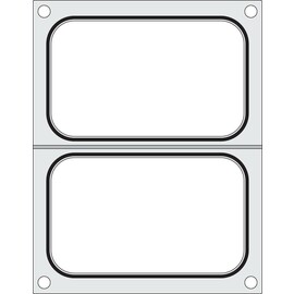 Matrize für Versiegelungsmaschine | zwei Behälter (178x113 mm) Produktbild