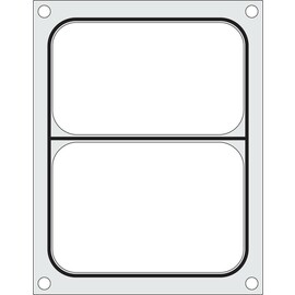 Matrize für Versiegelungsmaschine | ein zweiteiliger Behälter (227x178 mm) Produktbild