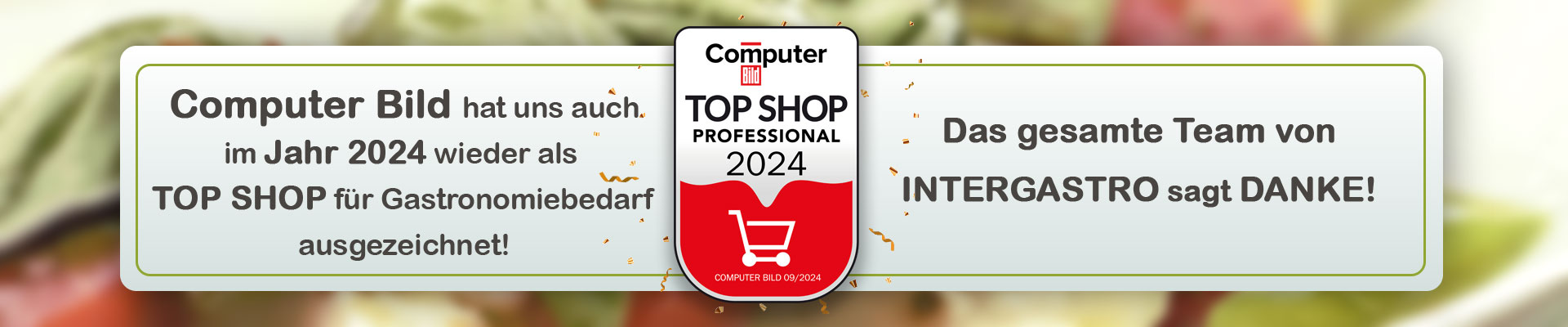 Computer Bild Auszeichnung: Top Shop 2024