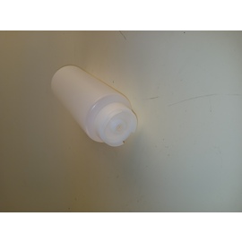 B-WARE | Quetschflasche 700 ml Kunststoff weiß Ø 75 mm Produktbild 5 S
