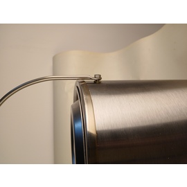 B-WARE | Vorratsbehälter VHG 5 Edelstahl 5 ltr Ø 210 mm  H 445 mm Produktbild 1 S