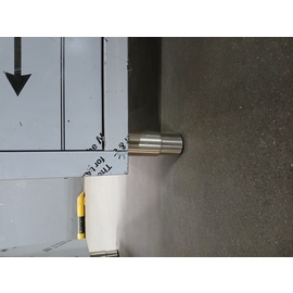 B-WARE | Schranktisch | 2600 mm x 800 mm H 870 mm mit 4 Schubladen mit 2 Flügeltüren | 1 Kipptür | Aufkantung Produktbild 7 S