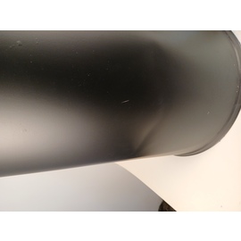 B-WARE | Mülleimer mit Schwingdeckel - Extra groß -, verzinkter Einsatz, Farbe: schwarz, pulverbeschichtet, Maße: Ø 38 cm, Höhe: 73 cm Produktbild 1 S